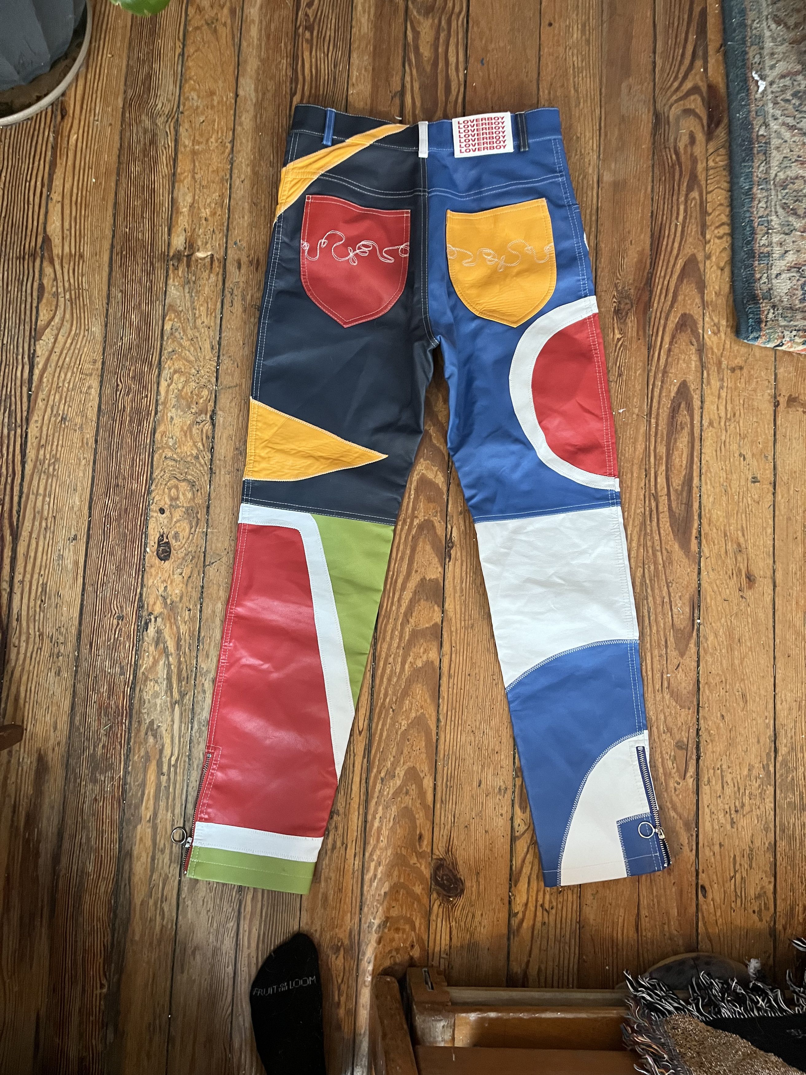Charles Jeffrey LOVERBOY Loverboy Leather Pants Size US 28 / EU 44 - 6 Thumbnail