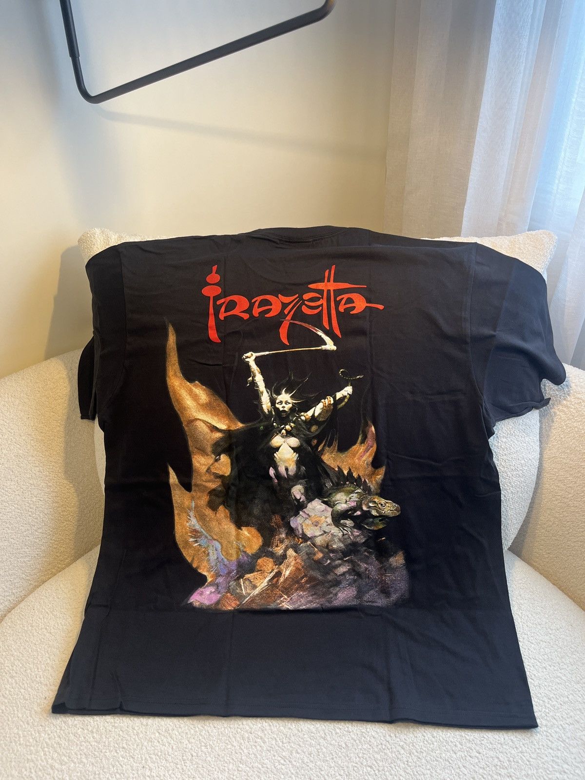 Supreme Frank Frazetta Woman Scythe Tee - Black (XXL)