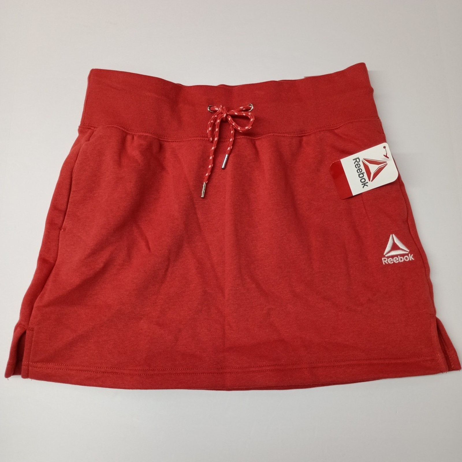 Reebok New Women's Reebok Slim Fit Fleece Skirt Size M Baked Apple Size 31" - 1 Thumbnail
