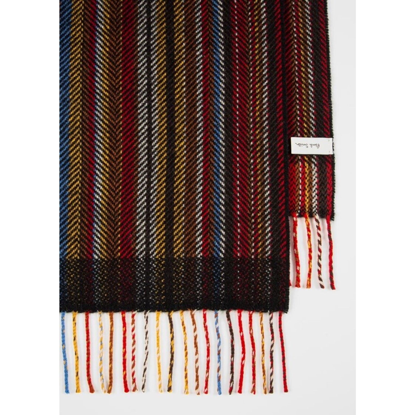 Paul Smith NWT Paul Smith $200 Wool-Cashmere Scarf made in Scotland! Size ONE SIZE - 4 Thumbnail