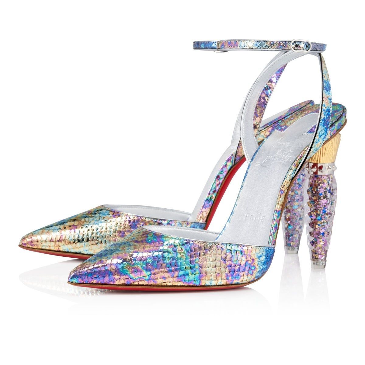 Christian Louboutin o1s1wg110924 Lipgloss Jen Pumps in Purple Size US 6 / IT 36 - 2 Thumbnail