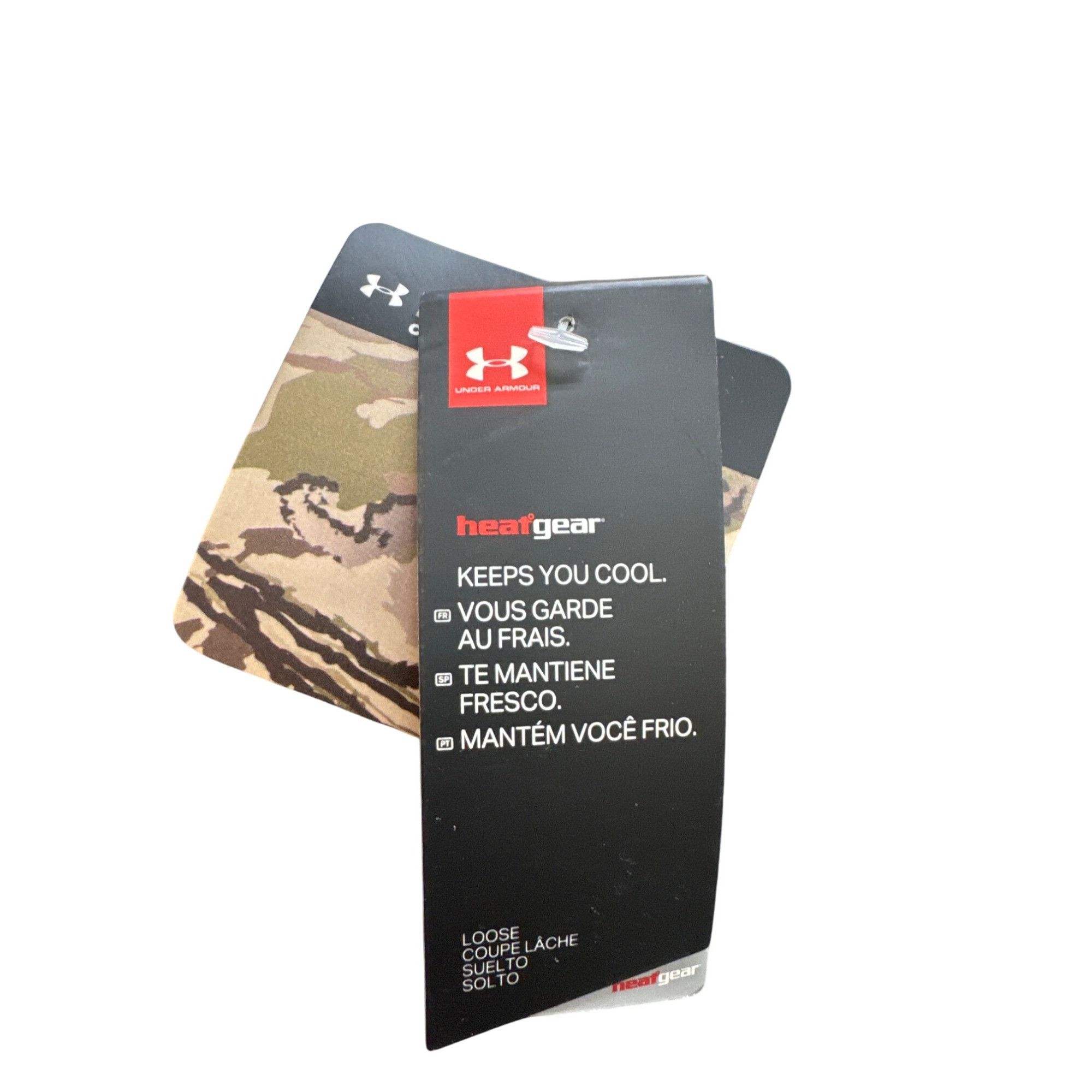Under Armour Under Armour Mens Loose HeatGear Long Sleeve Camo Shirt L SK Size US L / EU 52-54 / 3 - 3 Thumbnail