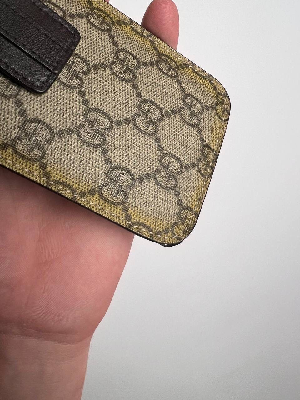 Vintage GUCCI GG Pattern Beige Case Size ONE SIZE - 7 Thumbnail