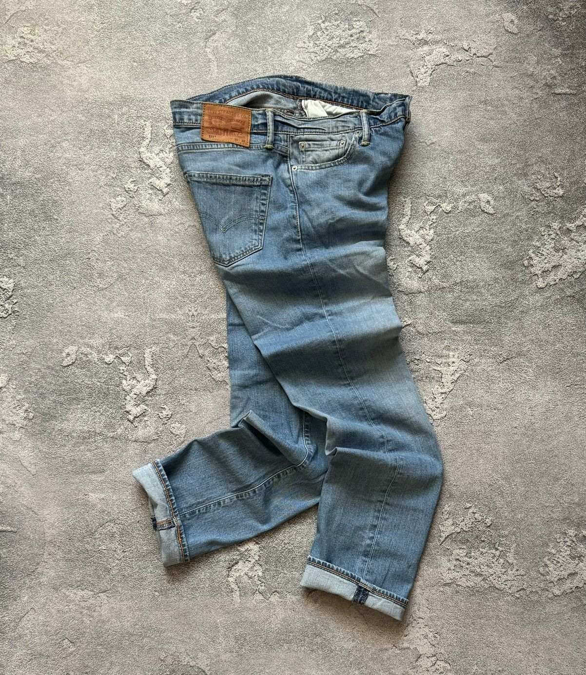 Levi's × Vintage Levi’s 511 30/32 blue denim pant trouser Jean chino Size US 30 / EU 46 - 13 Thumbnail