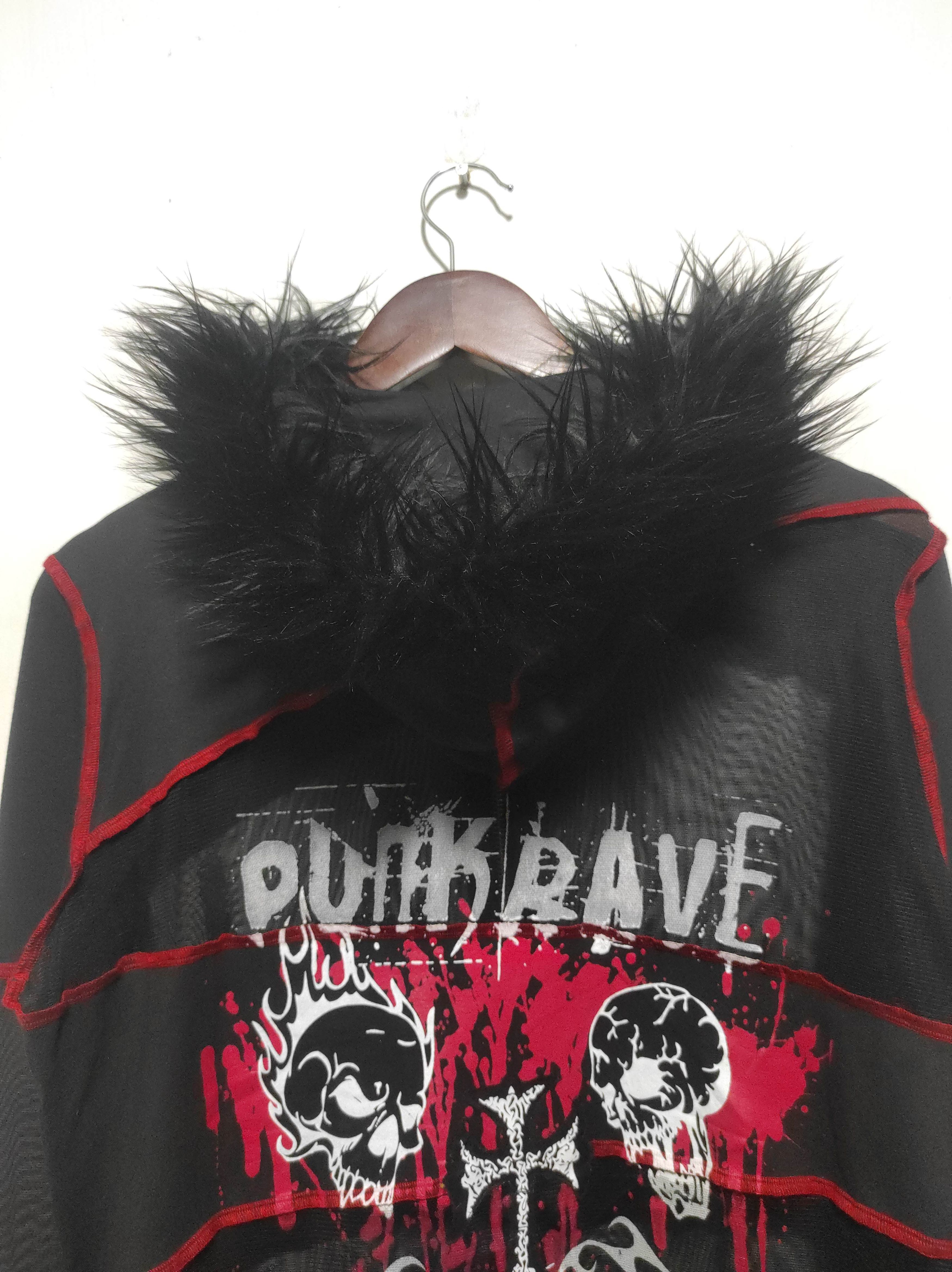 Hysteric Glamour Punk Rave Zipper Fur Hoodie Size US M / EU 48-50 / 2 - 12 Thumbnail