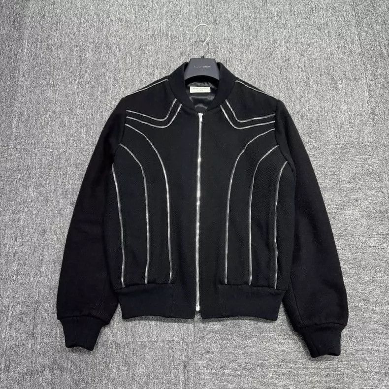 Saint Laurent Paris Wool Baseball Jacket with Zippers Size US L / EU 52-54 / 3 - 1 Thumbnail