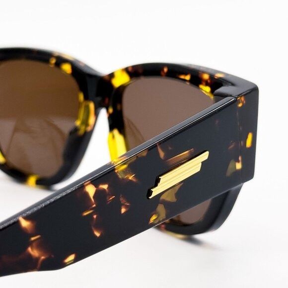 Bottega Veneta NEW BOTTEGA VENETA SUNGLASSES BV1026S 002 HAVANA WOMEN EYEWE Size ONE SIZE - 5 Thumbnail
