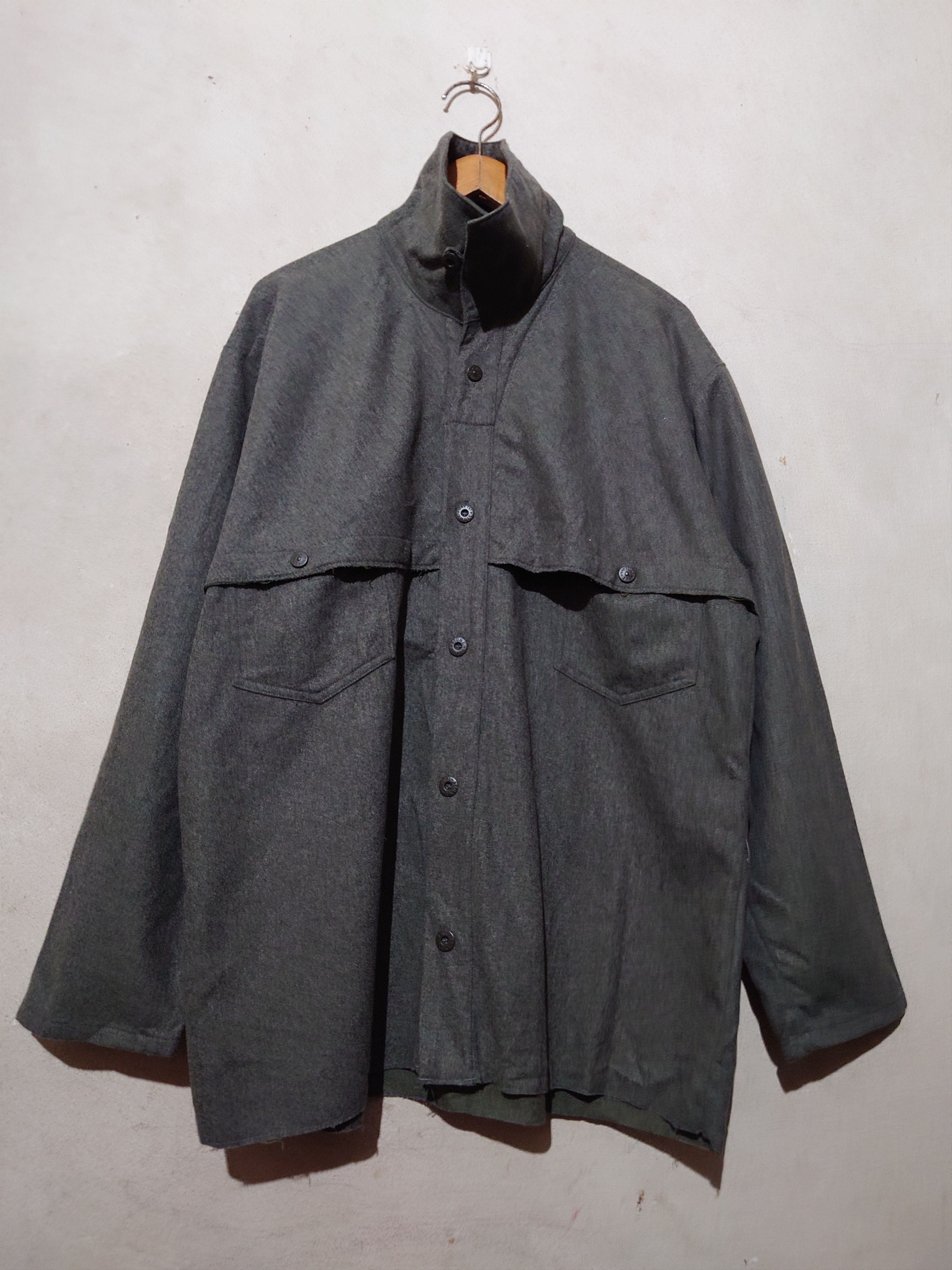 Stone Island Rare Stone Island AW 1994 Wool Field Jacket For Collector Size US L / EU 52-54 / 3 - 8 Thumbnail