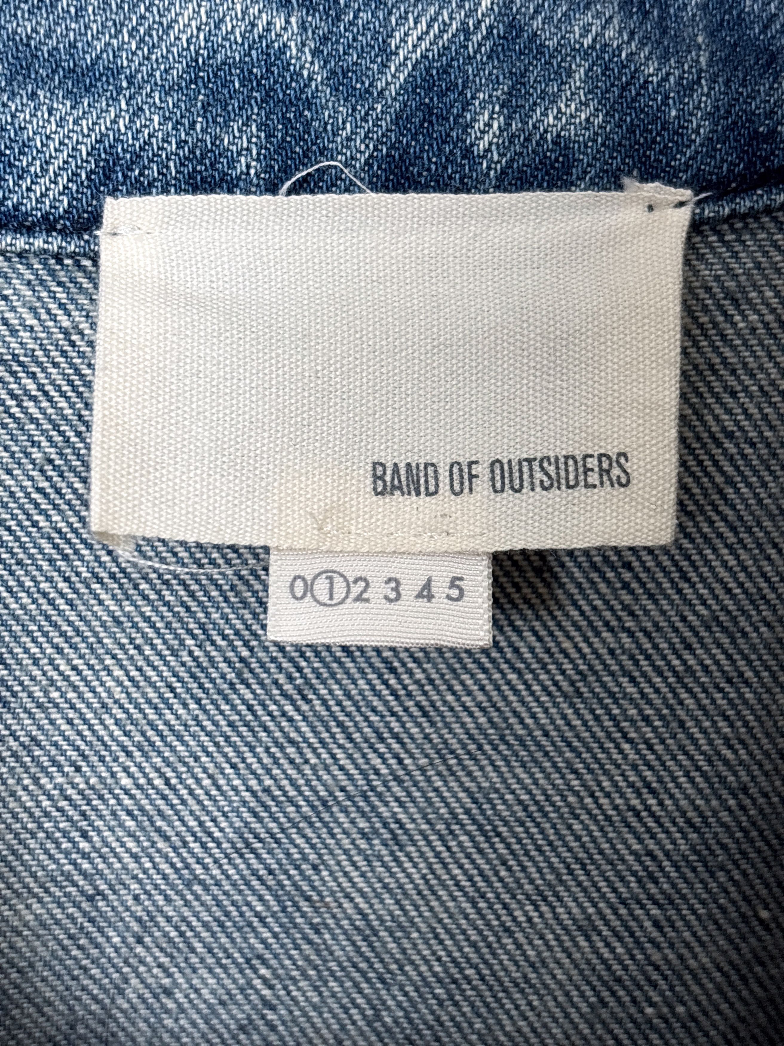 Band Of Outsiders Denim Trucker Jacket, sz 1/S Size US S / EU 44-46 / 1 - 3 Thumbnail