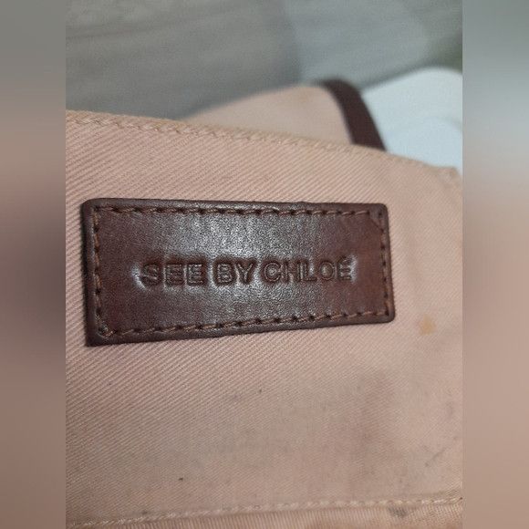 See by Chloe See By Chloe - Crossbody Brown Leather Bag *Flawed* Size ONE SIZE - 8 Thumbnail