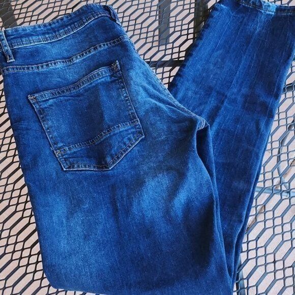 Akademiks Akademiks Jeanius Distressed Sz. 36x32 Blue Jeans Size US 36 / EU 52 - 10 Thumbnail