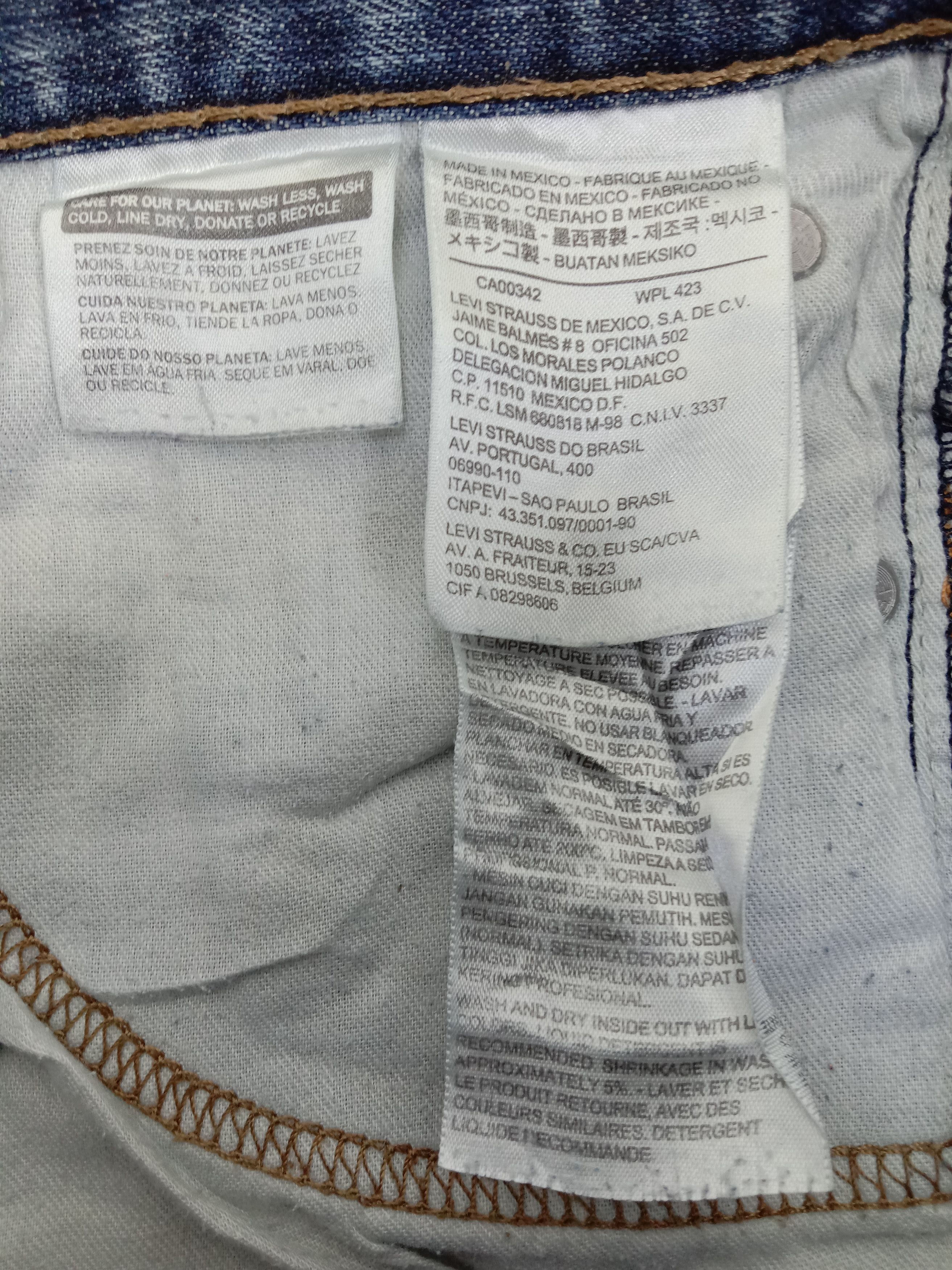 Levi's Vintage Levi's 514 Paint Splatter Jeans Distressed Denim Size US 30 / EU 46 - 14 Thumbnail