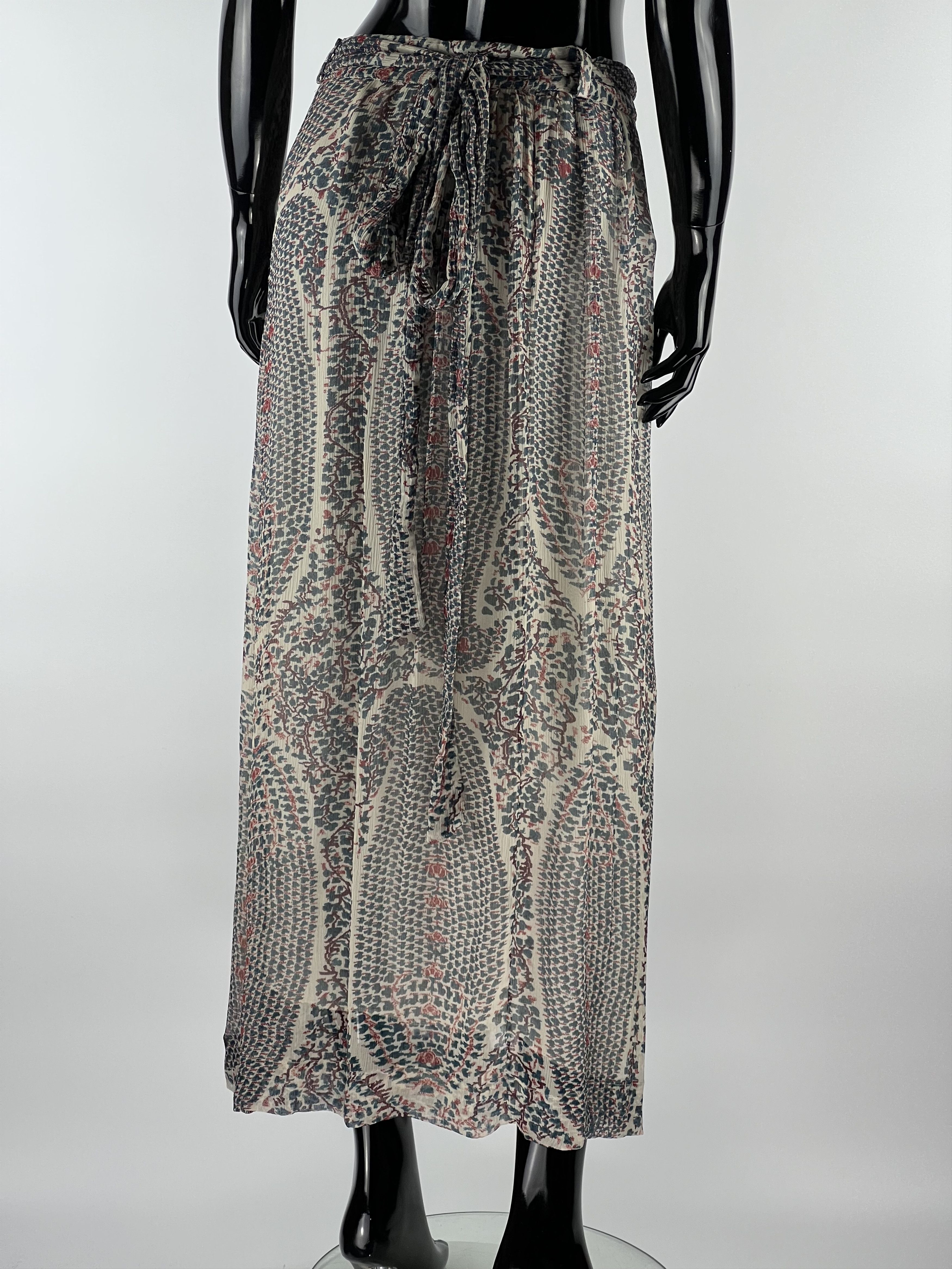 Isabel Marant × Isabel Marant Etoile Isabel Marant Etoile Silk Maxi Wrap Skirt Size 40 Size 32" / US 10 / IT 46 - 2 Thumbnail