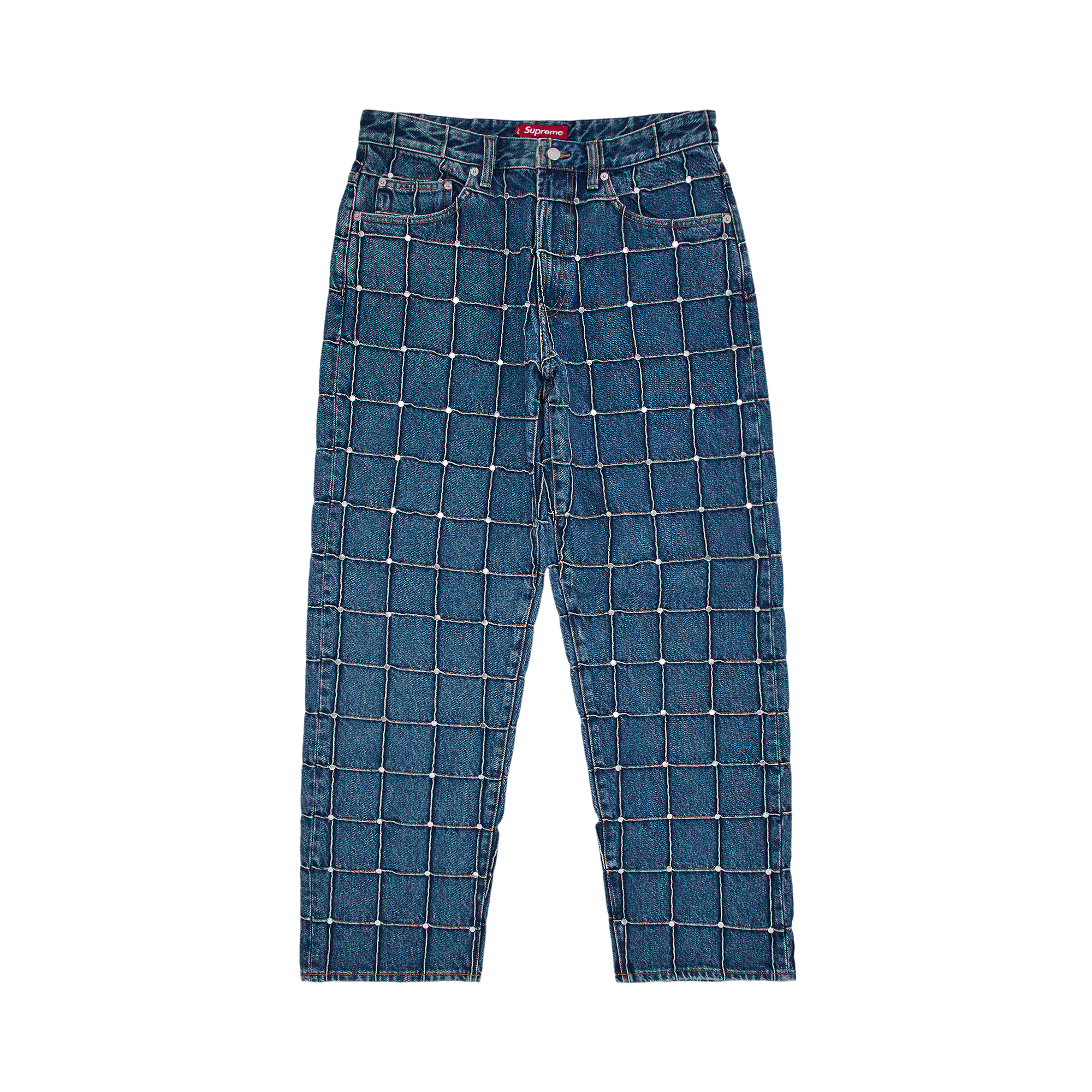 sup24FW HJR Trompe L’oeil Loose Fit Jean Supreme HJR Trompe Loeil Loose Fit Jean Blue FW24 Size W30