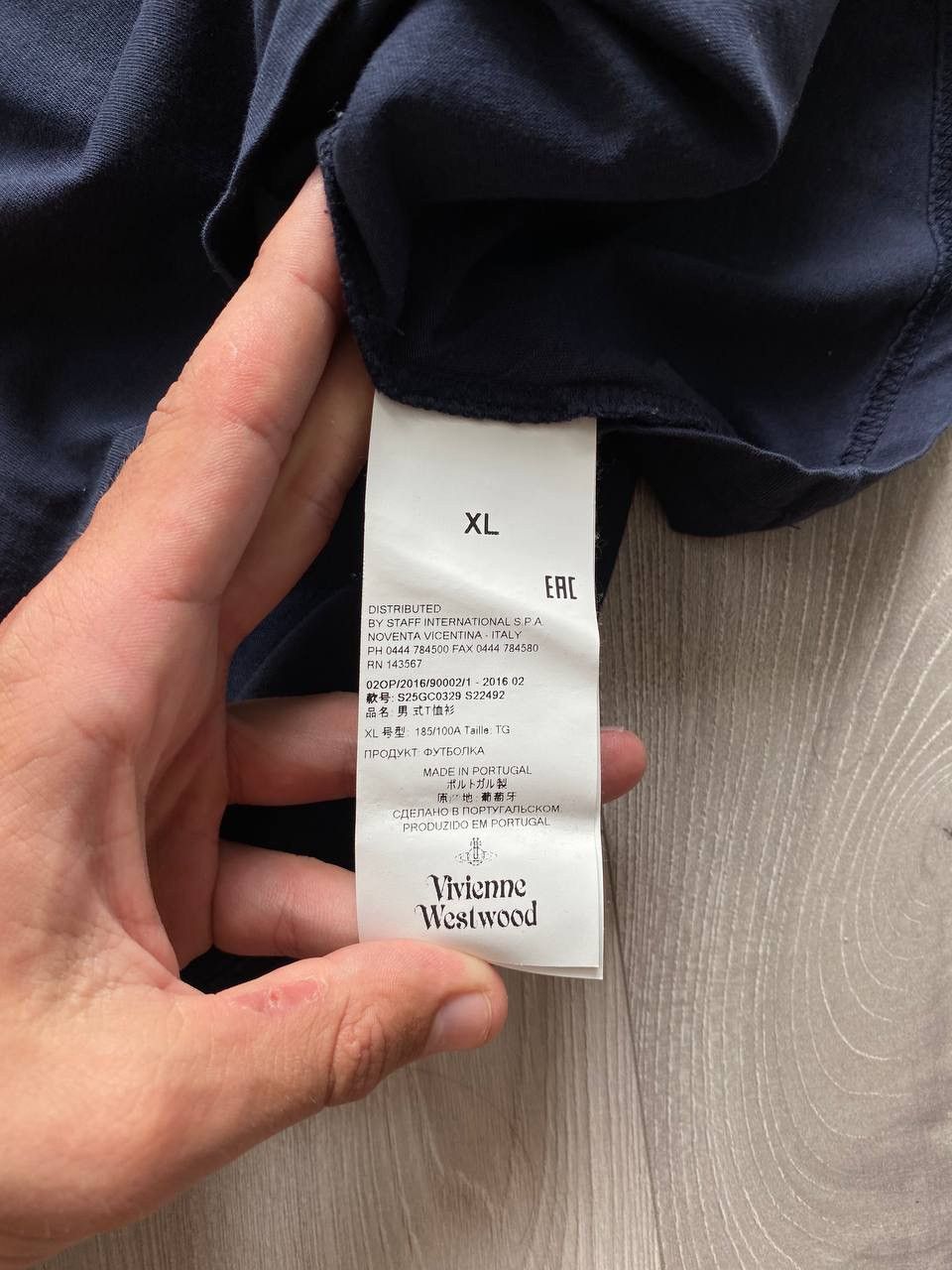Vivienne Westwood Vivienne westwood t-shirt small logo Size US XL / EU 56 / 4 - 5 Thumbnail