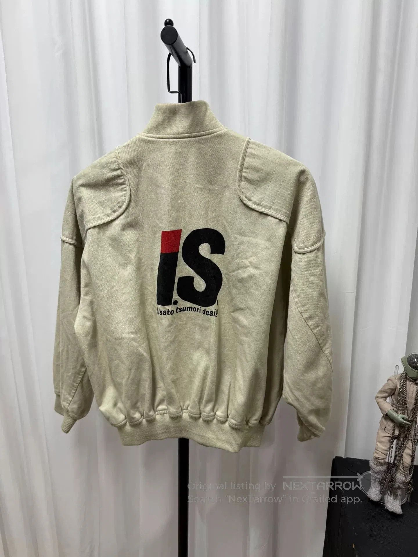 Issey Miyake issey miyake men canvas jacket in beige. Size US XL / EU 56 / 4 - 1 Thumbnail