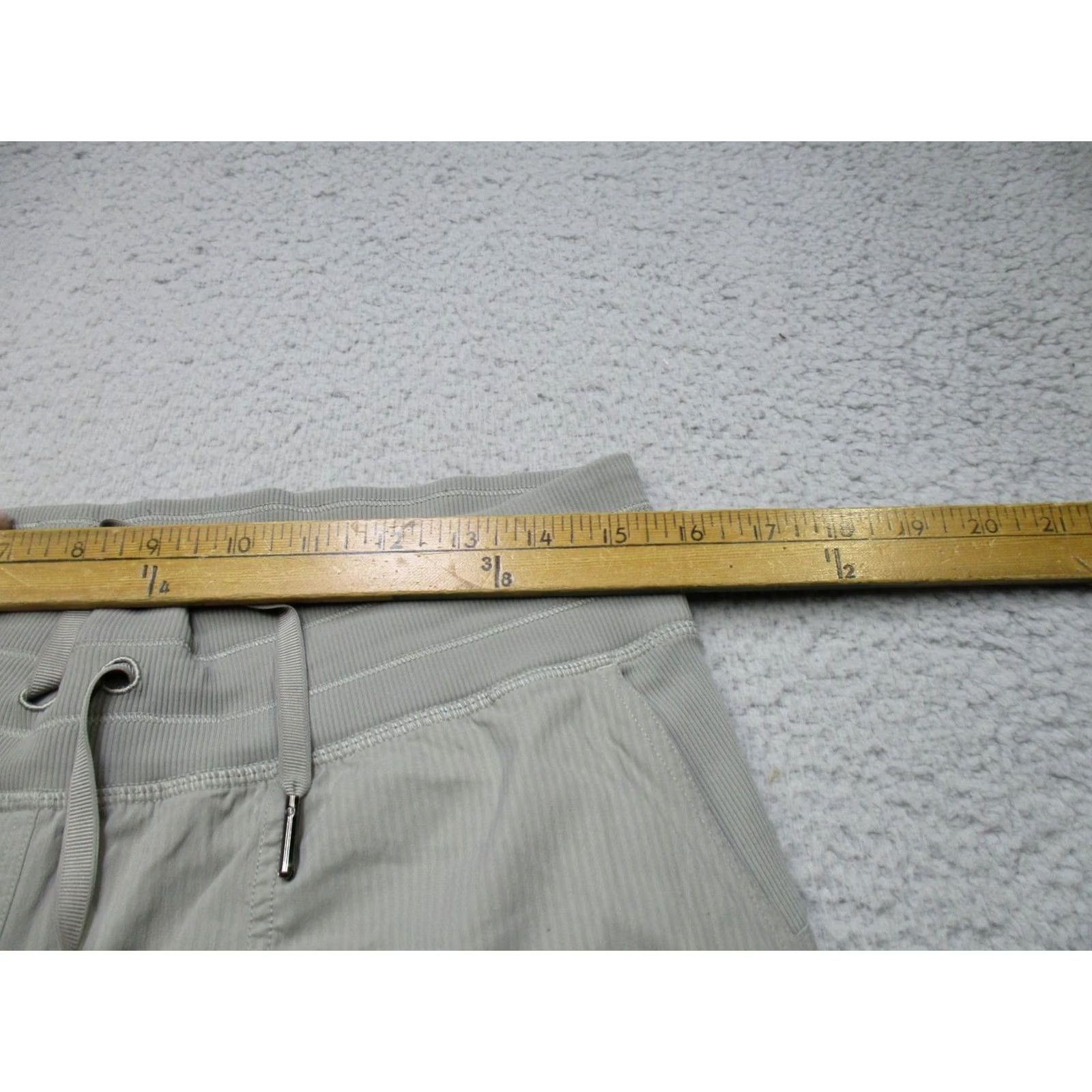 Lululemon Lululemon Pants Womens 10 Brown Joggers Drawstring Waist Rib Cuff Nylon LW5ENNS Size 32" / US 10 / IT 46 - 4 Thumbnail