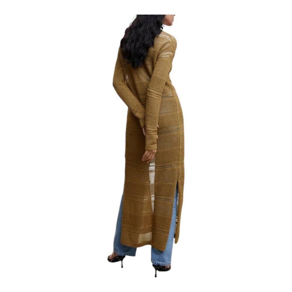 Designer MNG Knitted Pant and Duster Set L Size 36" / US 14 / IT 50 - 7 Thumbnail