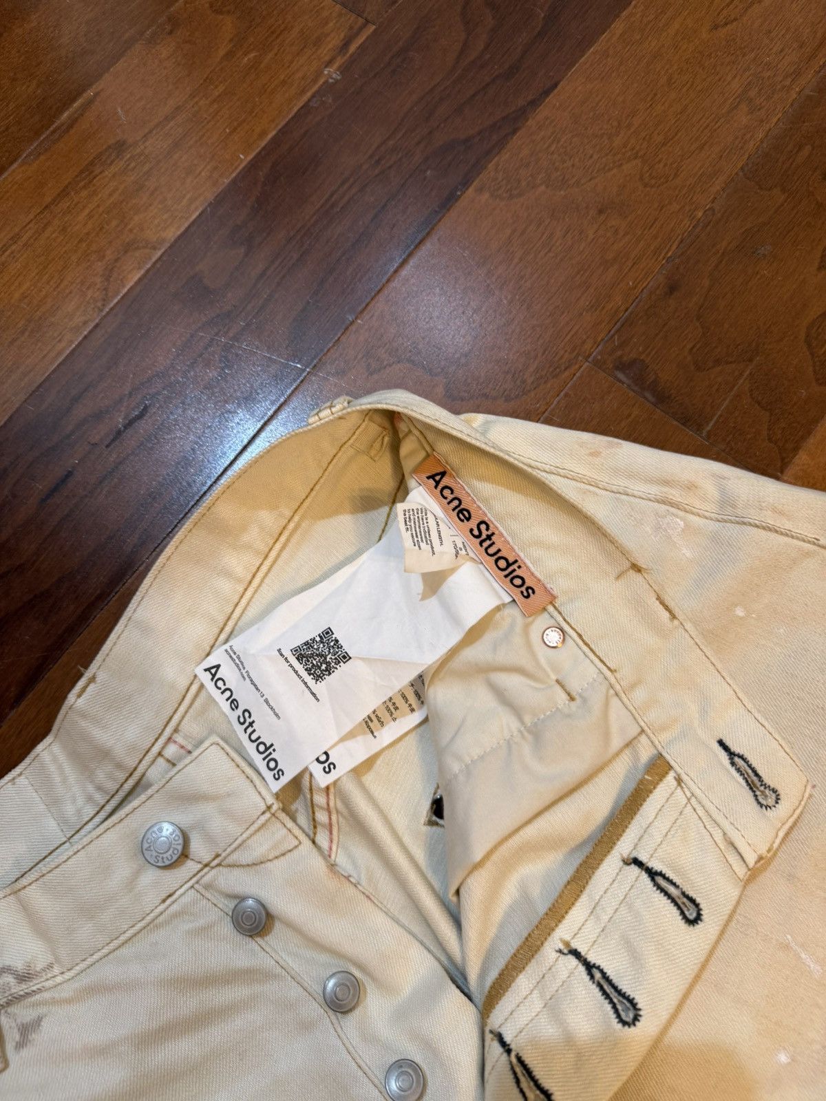 Acne Studios Acne Studios Loose Fit Jeans - 2023 Size US 37 - 4 Thumbnail