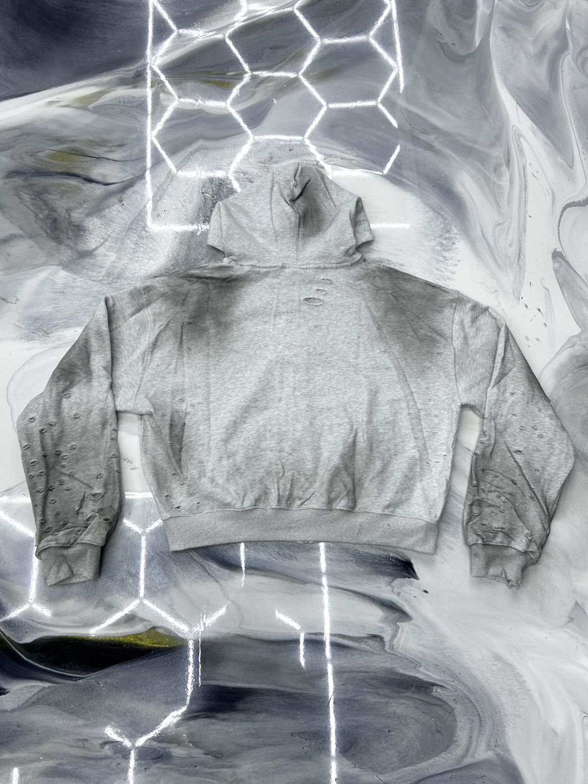 Vale Vale Valley Fest Zip Up Hoodie Grey Black Red Size M Size US M / EU 48-50 / 2 - 2 Thumbnail