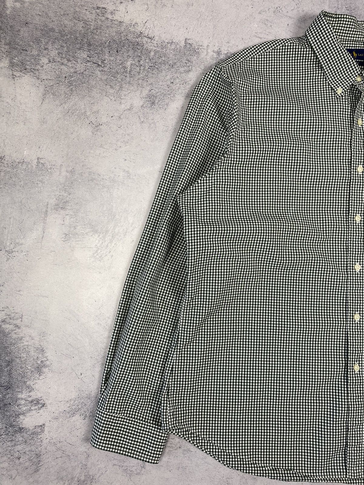 Polo Ralph Lauren Polo Ralph Lauren Checkered Button Up Long Sleeve Shirt Size US XL / EU 56 / 4 - 5 Thumbnail