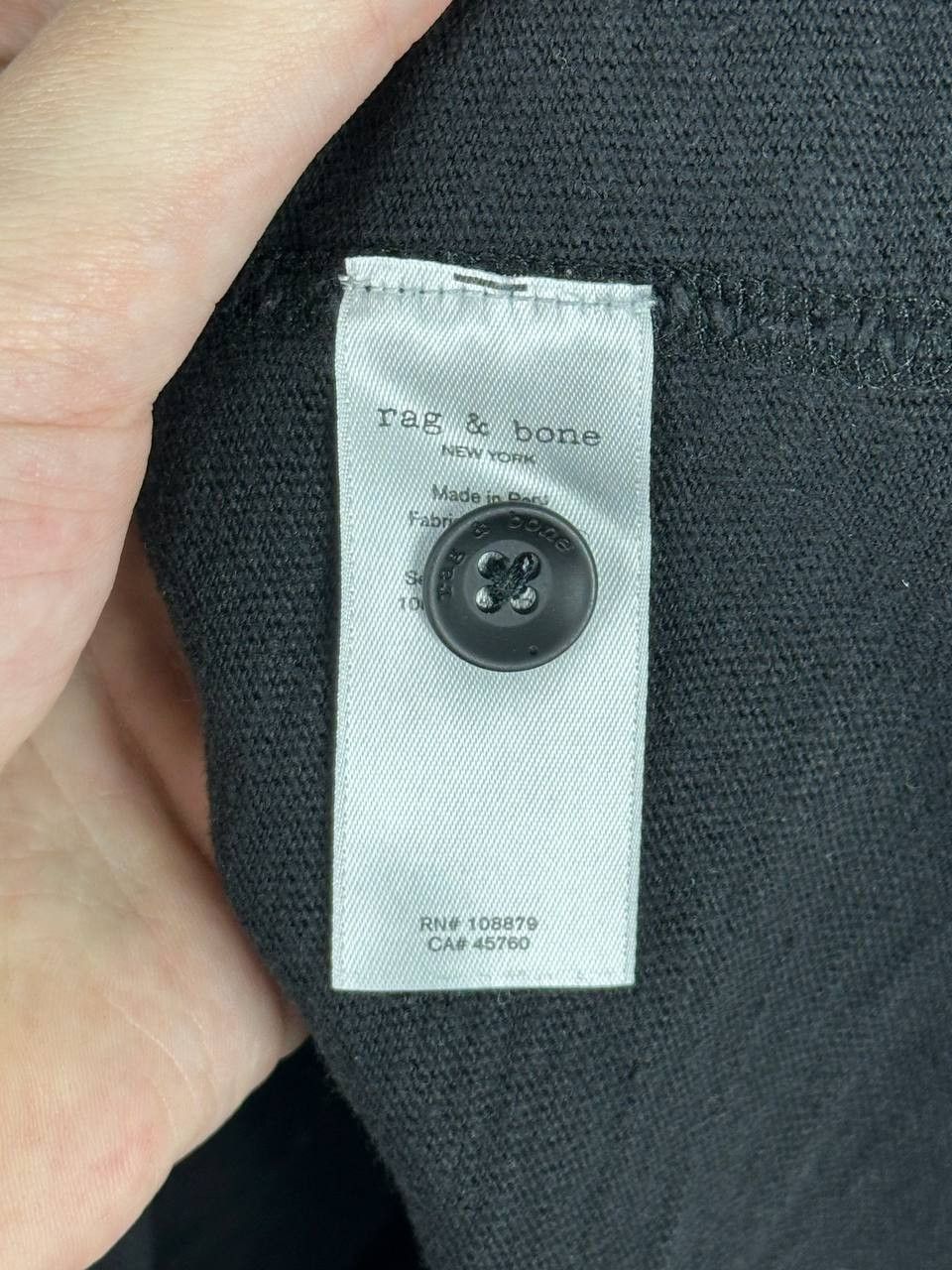 Designer × Japanese Brand × Rag & Bone Rag & Bone Long sleeve Crewneck contrast stitch essential Size US XL / EU 56 / 4 - 7 Thumbnail