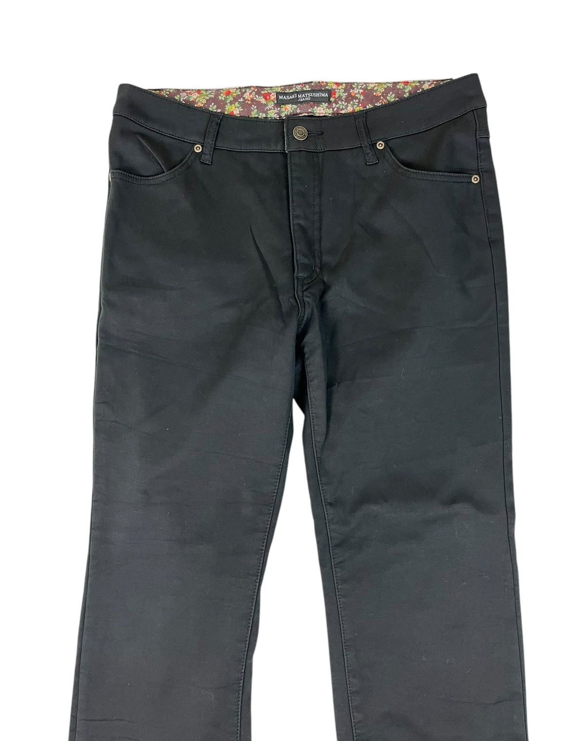 Japanese Brand × Masaki Matsushima Masaki Matsushima Floral Elastic Cotton Casual Pants Size US 32 / EU 48 - 4 Thumbnail