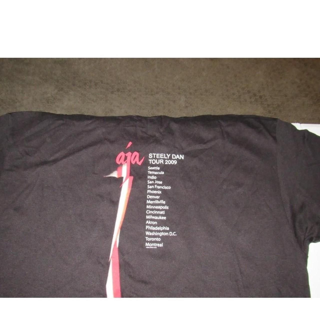Band Tees × Vintage Steely Dan Aja 2009 Tour Men's Black XL Short Sleeve Shirt Size US XL / EU 56 / 4 - 2 Thumbnail