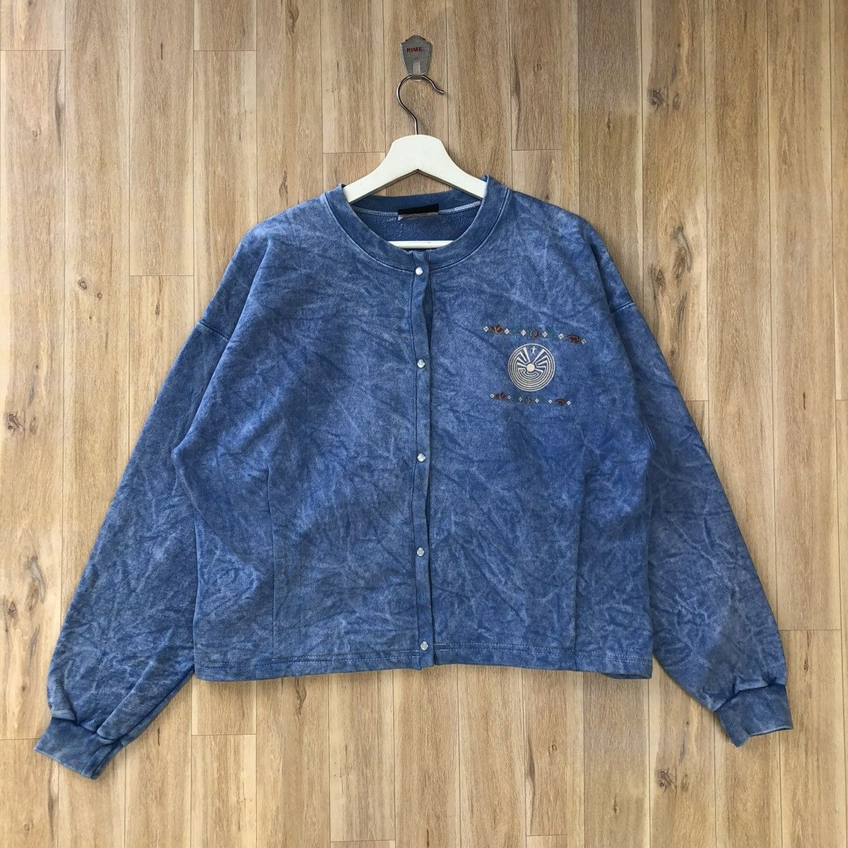Vintage Vintage Stone Aged Rockwear Button Up Sweater Size L / US 10 / IT 46 - 1 Thumbnail