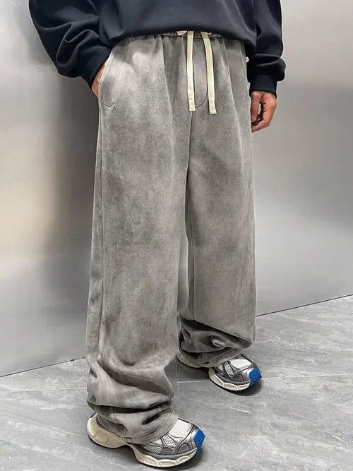 Japanese Brand × Vintage Unique Washed Sweatpants Streetwear Baggy Size US 32 / EU 48 - 1 Thumbnail