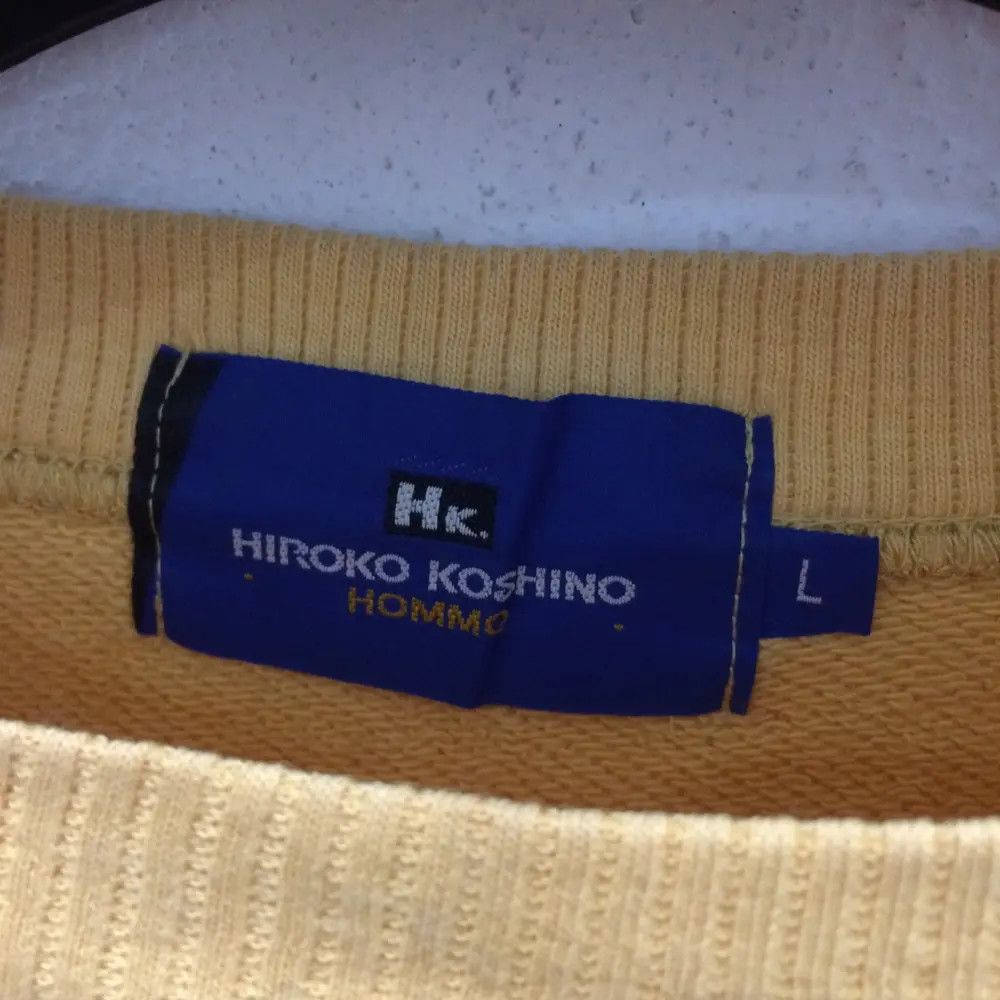 Hiroko Koshino Homme × Japanese Brand japanese Brand HIROKO KOSHINO HOMME Sweatshirt Size US L / EU 52-54 / 3 - 4 Thumbnail