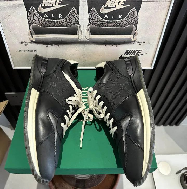 Louis Vuitton Louis Vuitton Low-Top Casual Sneakers in Black Green -2508 Size US 9.5 / EU 42-43 - 4 Thumbnail