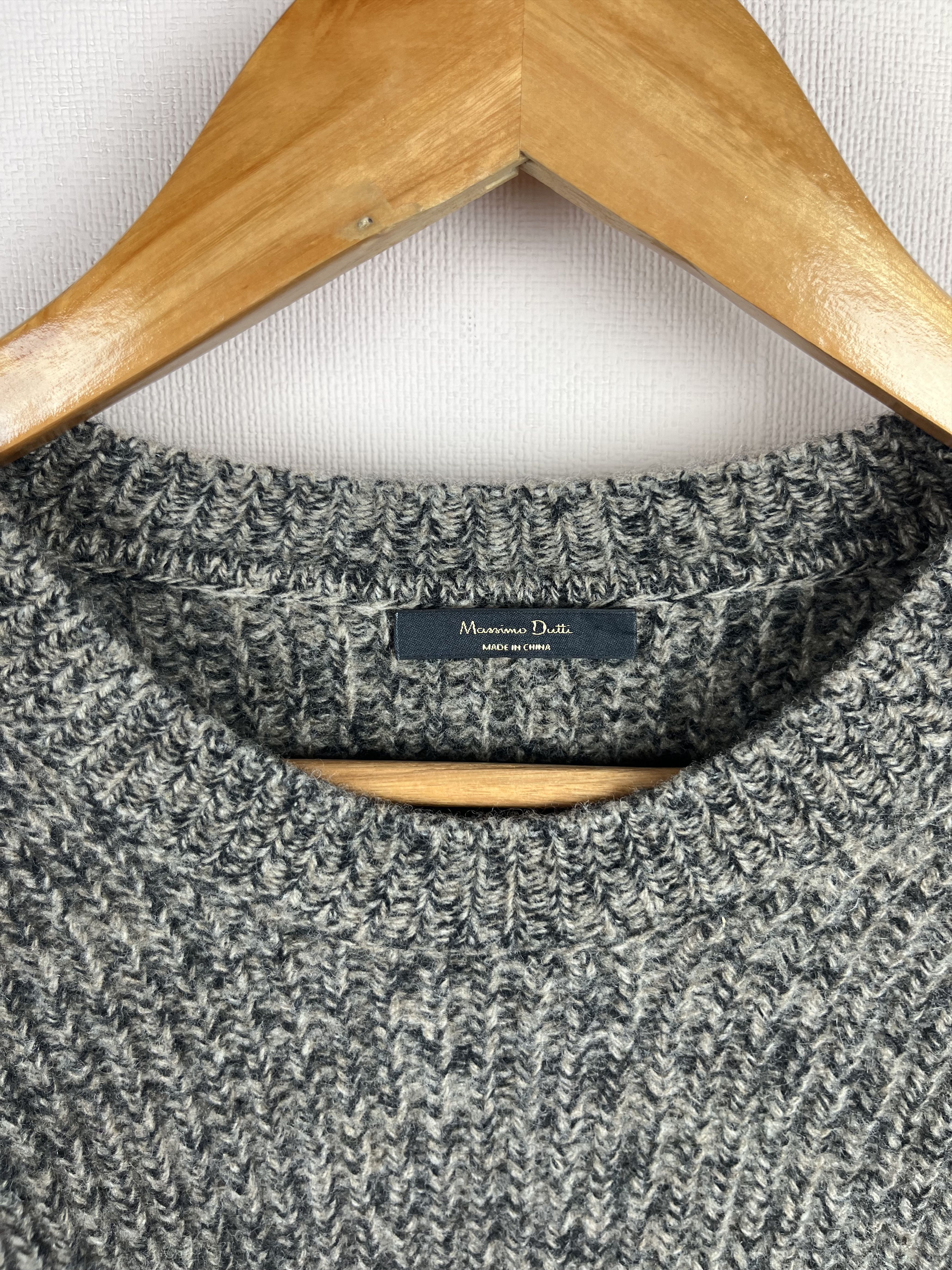 Massimo Dutti Massimo Dutti Sweater Wool Cashmere Long Sleeve Knit Pullove Size US L / EU 52-54 / 3 - 4 Thumbnail
