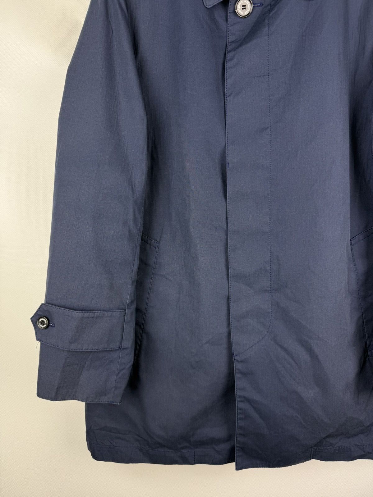 Mackintosh Mackintosh Philosophy Plaid Wool Lined Trench Coat Jacket Size US S / EU 44-46 / 1 - 5 Thumbnail