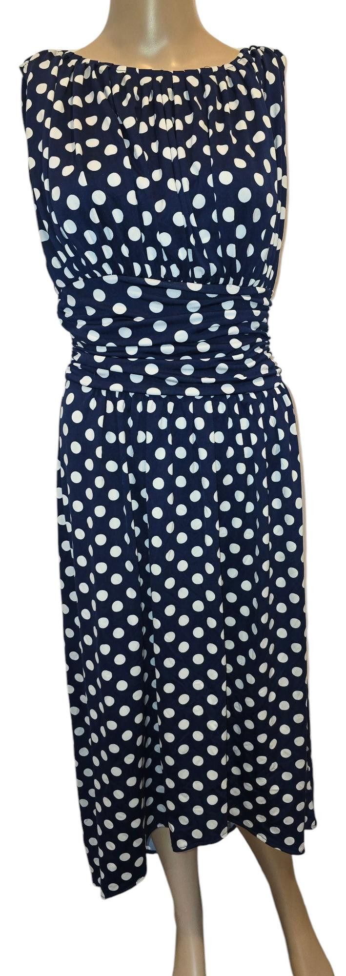 Designer AA Studio Polka Dot Dress - Size 8 - Chic and Stylish Size M / US 6-8 / IT 42-44 - 1 Thumbnail