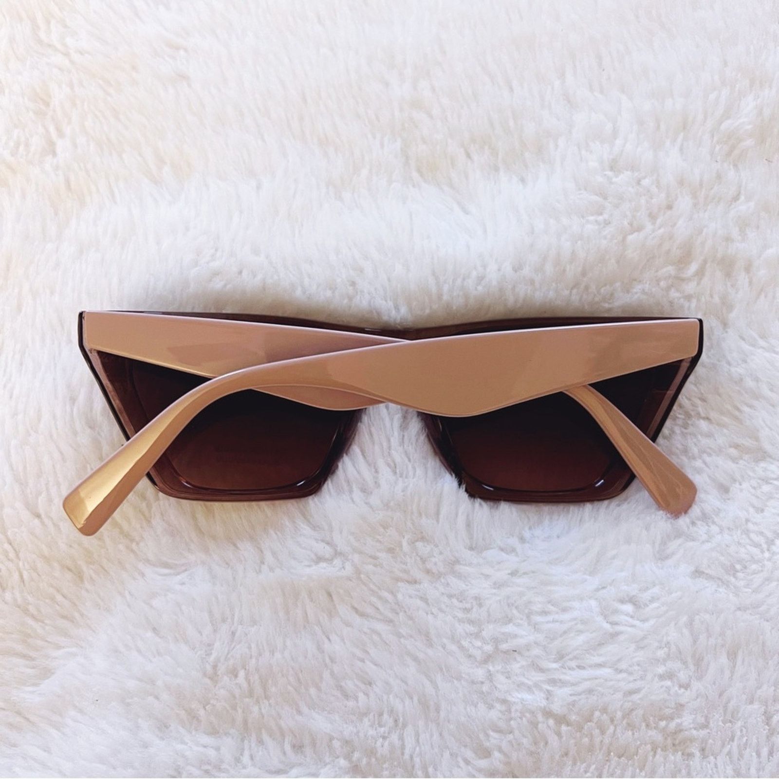 Other Lucy Clear Purple Sleek Square Frame Sunglasses Size ONE SIZE - 11 Thumbnail