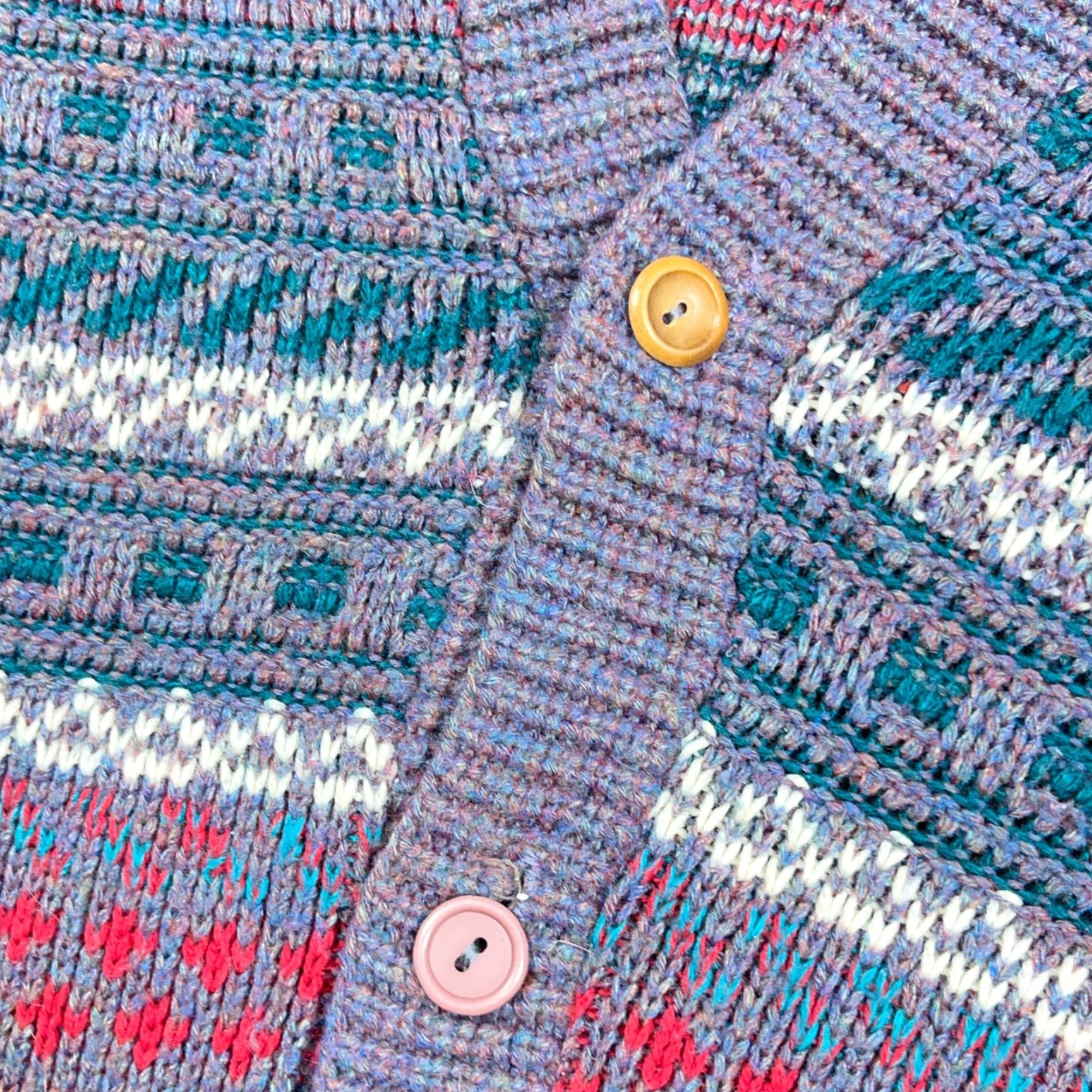 Vintage VINTAGE Scandia Cardigan Sweater Men Medium Blue Red Geometric 90s USA Cardigan Mens Regular M Knit See Pictures Size US M / EU 48-50 / 2 - 4 Thumbnail