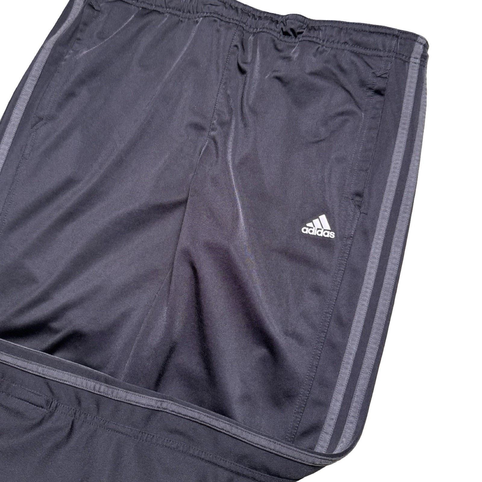 Adidas Adidas Sweat Pants M Y2K Vintage Streetwear Wide Baggy Black Size US 34 / EU 50 - 2 Thumbnail