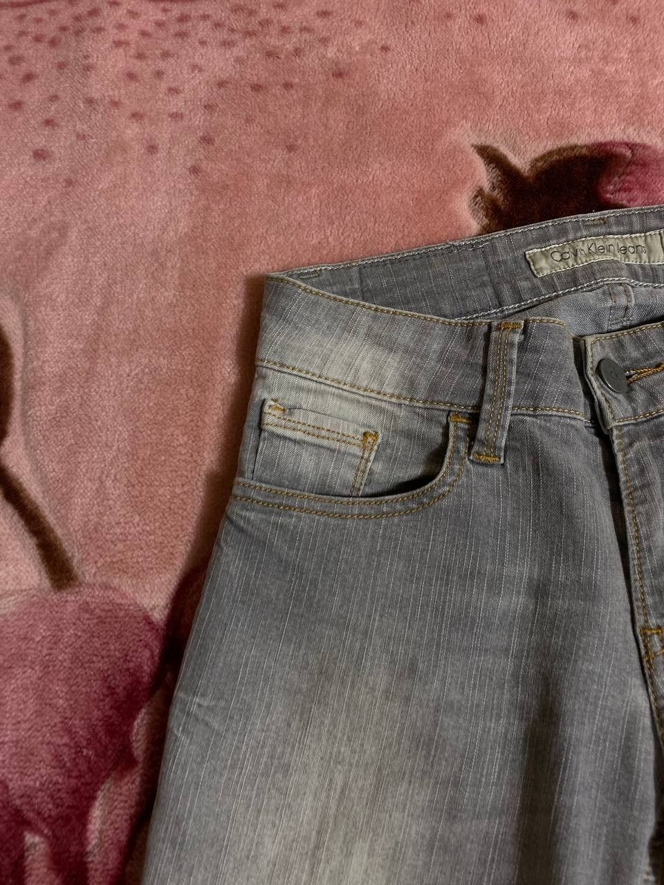 Calvin Klein Stretch Vintage Jeans Slim Y2k Denim Skinny jeans pants Size US 28 / EU 44 - 19 Thumbnail