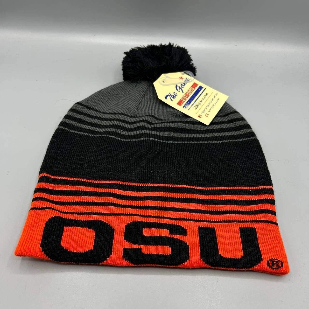 The Game Oklahoma State Cowboys Hat Men Red Black Beanie Pom Pom Size ONE SIZE - 1 Thumbnail