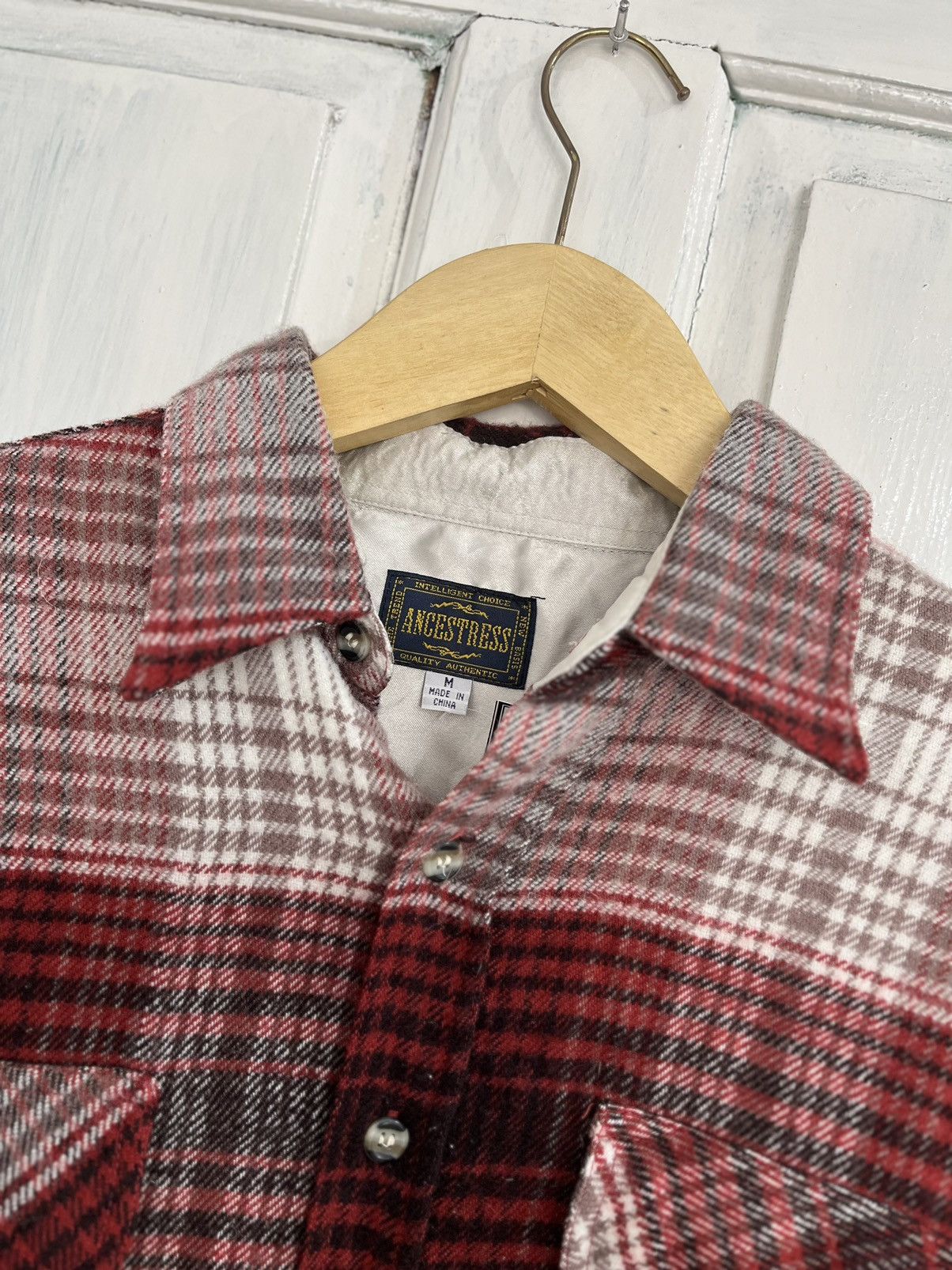 Japanese Brand × Vintage Vintage Japanese Brand Ancestress Flannel Wool Size US M / EU 48-50 / 2 - 2 Thumbnail