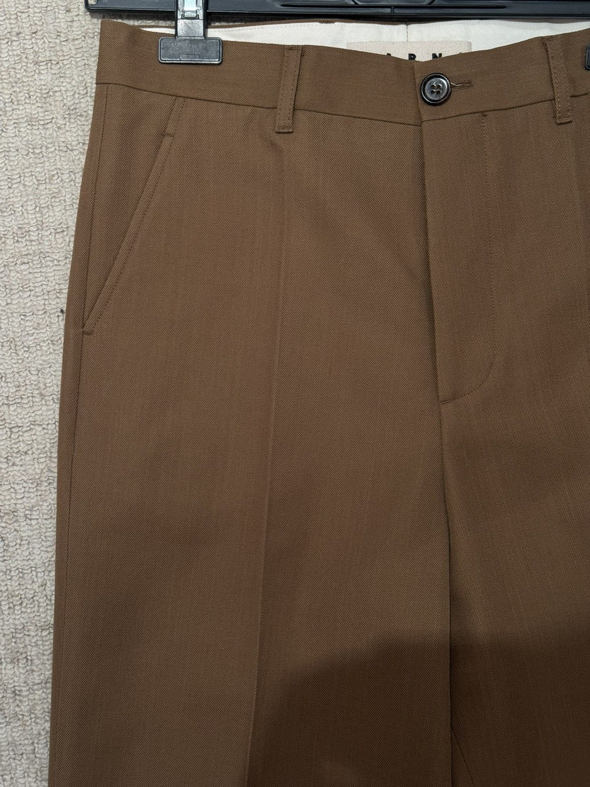 Marni Marni Brown Wool Pants Trousers Size 46 Size US 30 / EU 46 - 8 Thumbnail