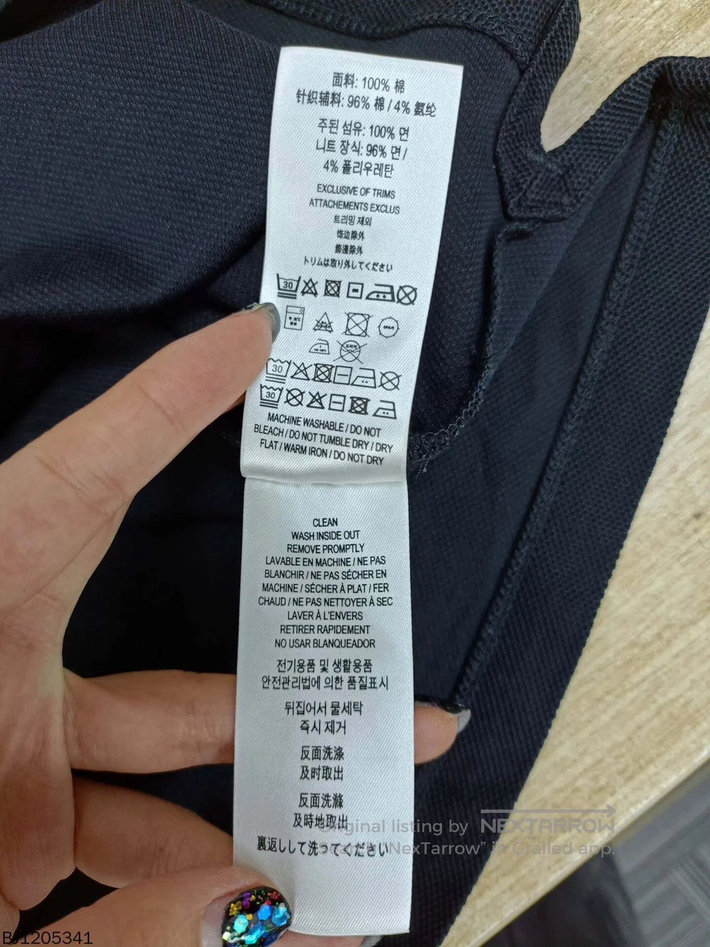 Burberry burberry embroidered short sleeve polo M size. Size US M / EU 48-50 / 2 - 6 Thumbnail