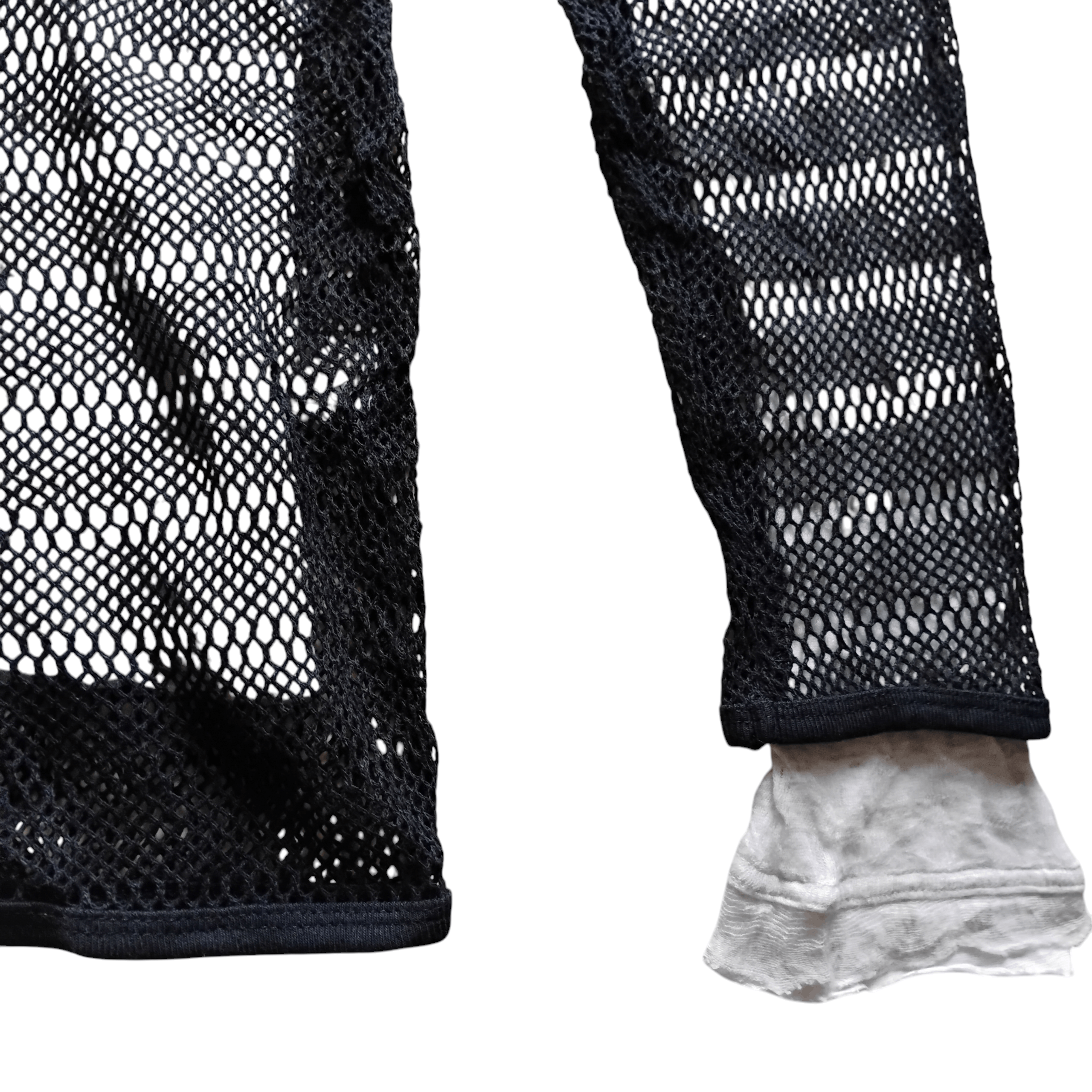Japanese Brand Japanese Brand Free Beat Fishnet Mesh Long Sleeve Size US M / EU 48-50 / 2 - 2 Thumbnail