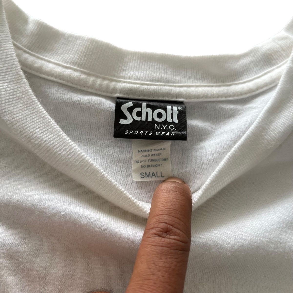 Schott Schott NYC Sportwear Tee Size US S / EU 44-46 / 1 - 5 Thumbnail