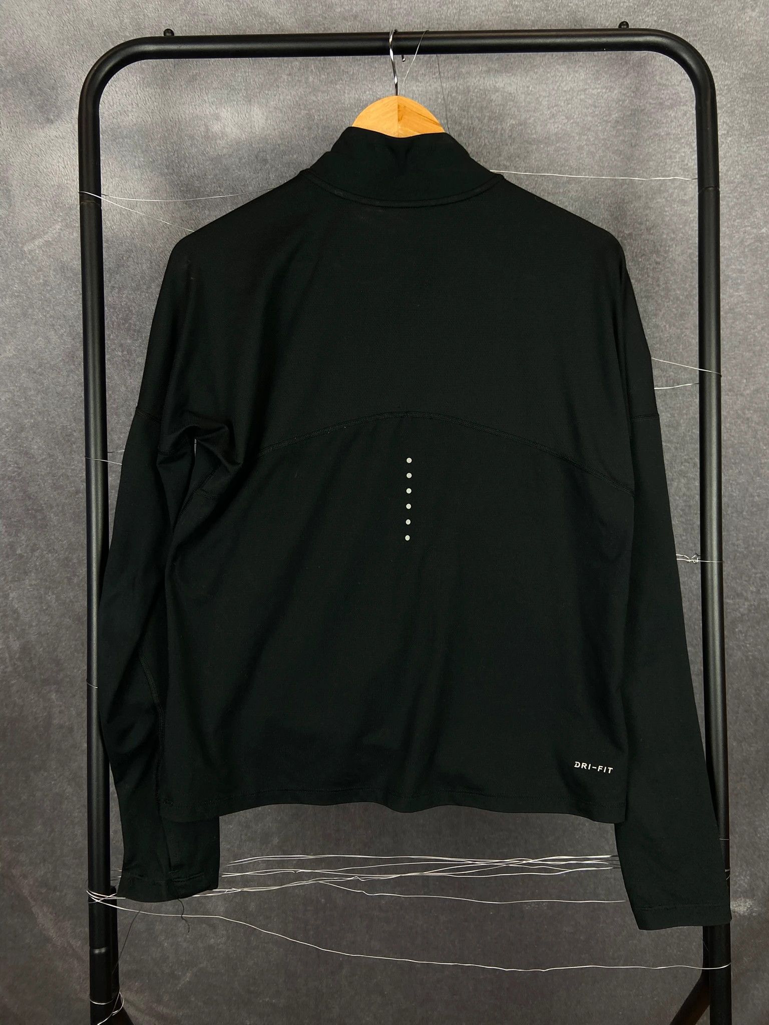 Nike Nike Black Dri-Fit 1/4 Zip Longsleeve M | Training Top Size M / US 6-8 / IT 42-44 - 5 Thumbnail