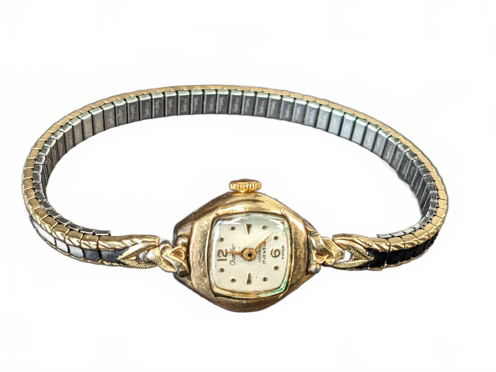 Other Chandler Women Incabloc Cocktail Watch Swiss Quiet Luxury Size ONE SIZE - 4 Thumbnail