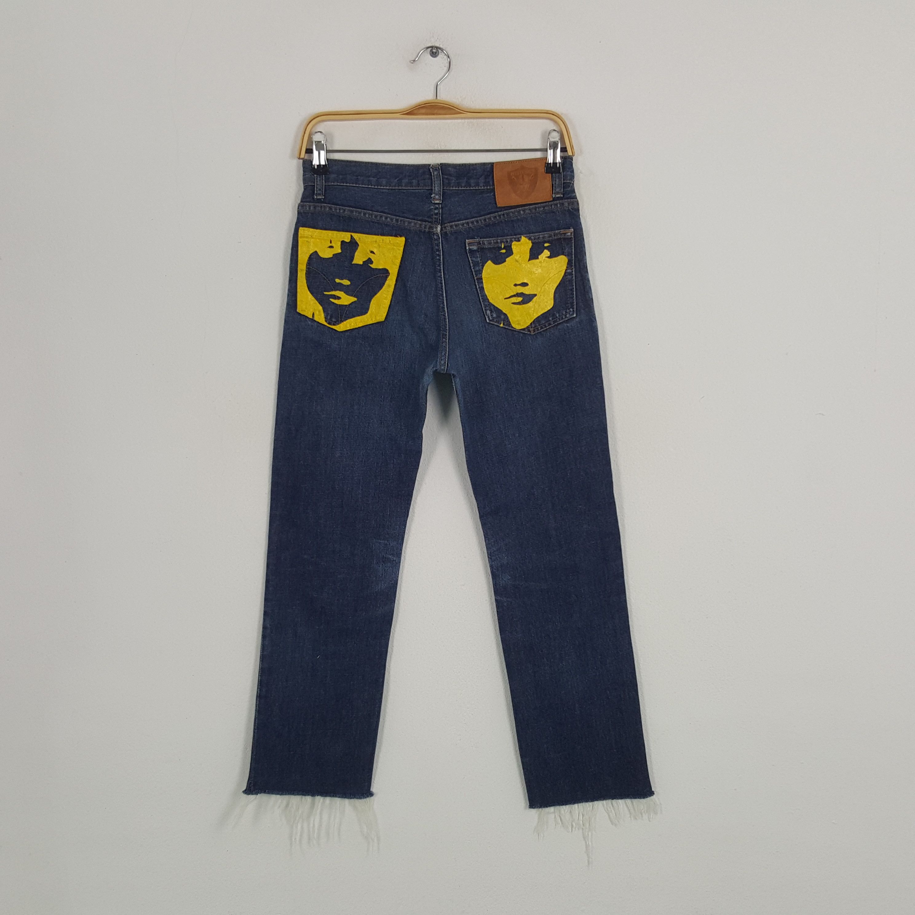 Vintage Hysteric Glamour Japanese Brand Custom Denim Jeans