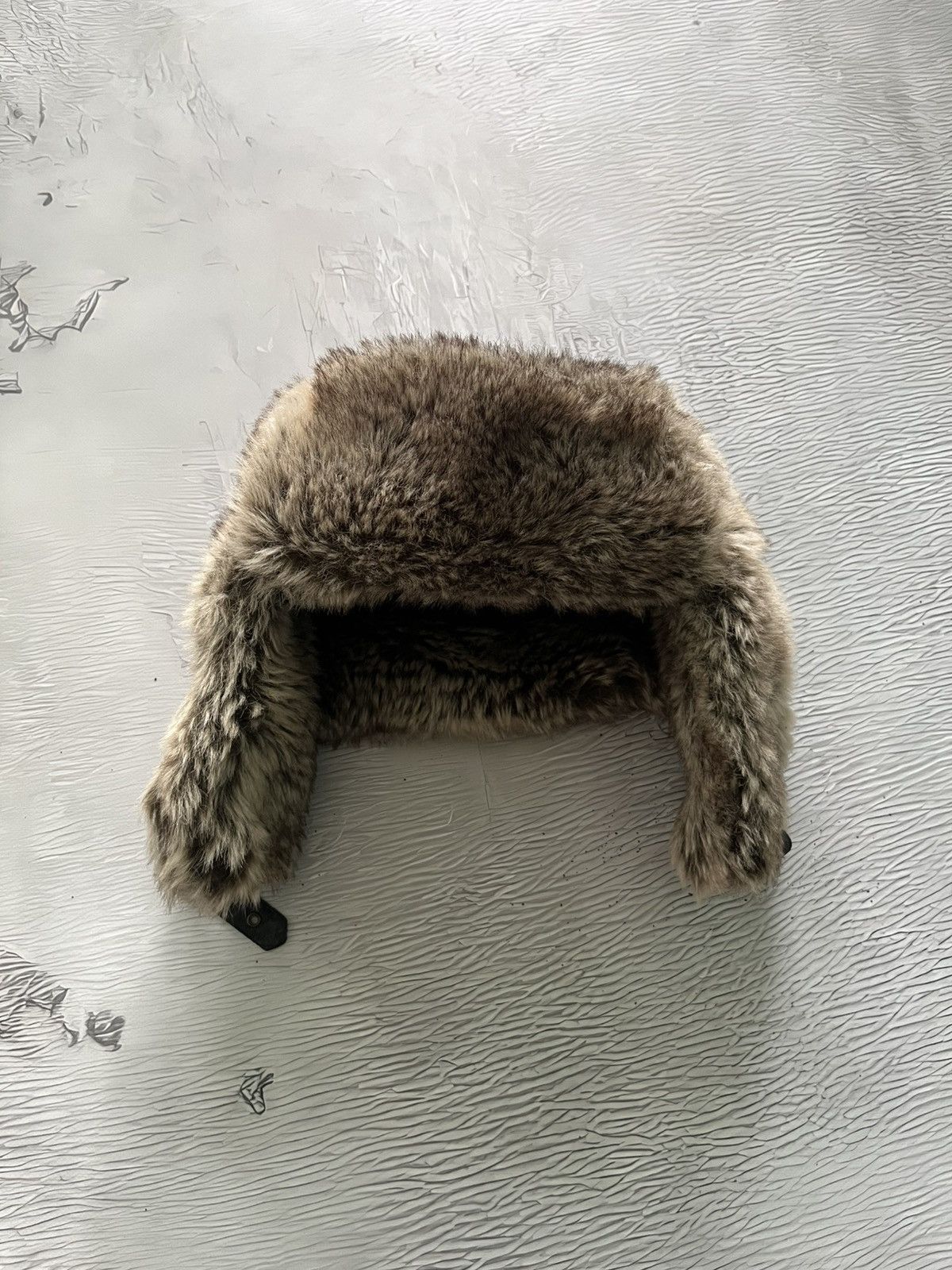 Hysteric Glamour Y2K Faux Fur Ushanka Vintage Fuzzy Warm Trapper Hat Size ONE SIZE - 2 Thumbnail