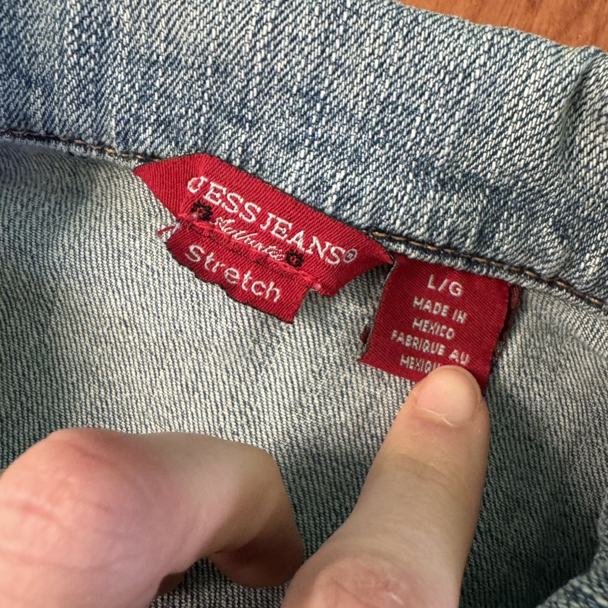 Guess Vintage Y2K Guess Embroidered Denim Vest Jacket Size S / US 4 / IT 40 - 7 Thumbnail